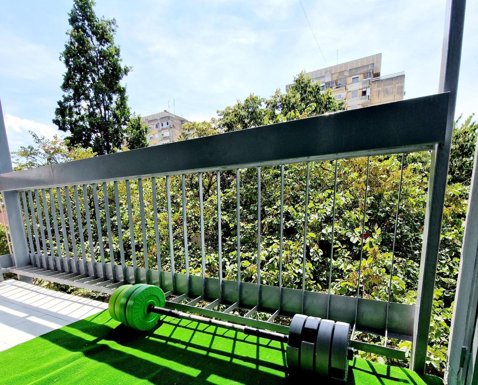 Ferienwohnung Cosy Novi Sad Loft, Self Check-In Exterior foto